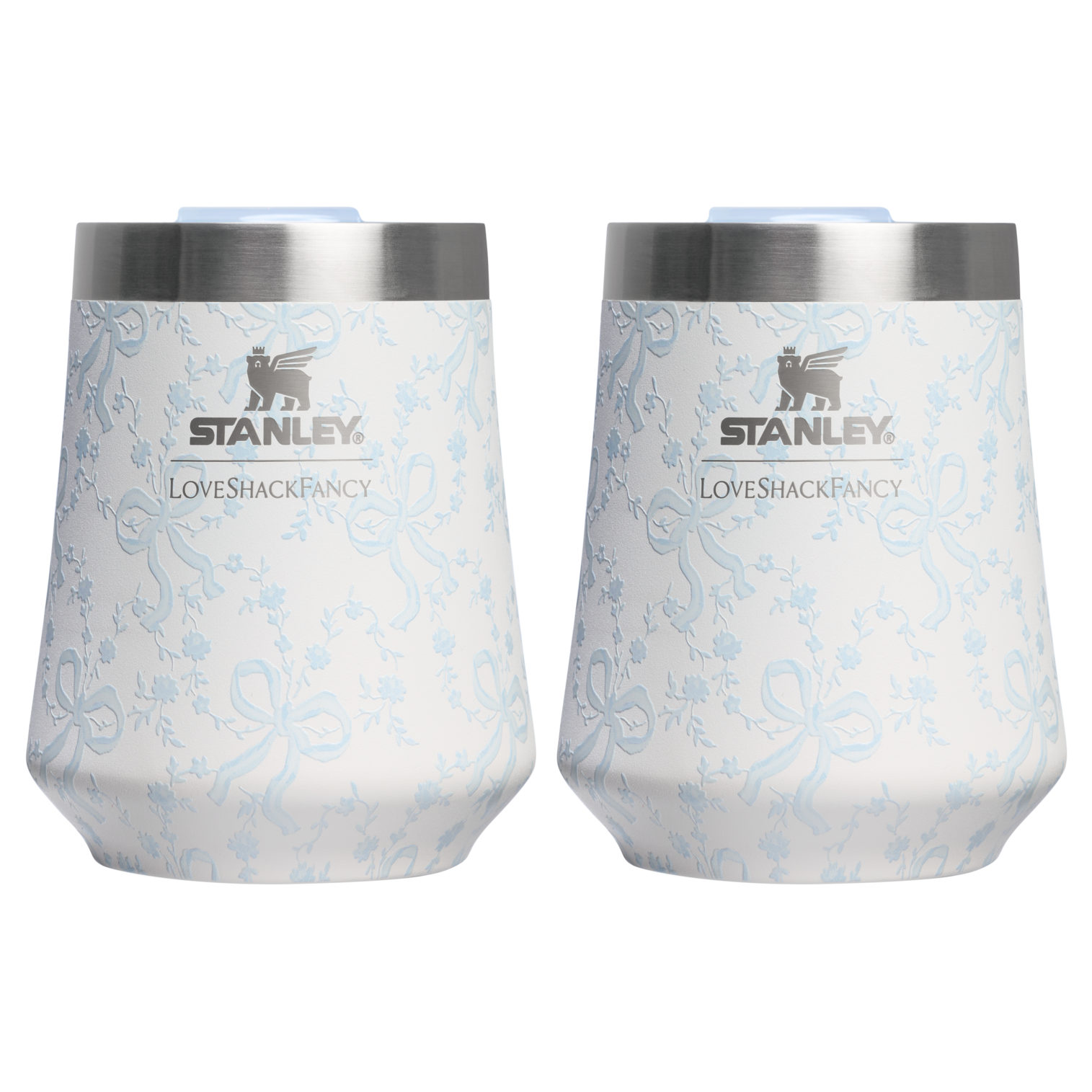 Stanley 1913 x LoveShackFancy Holiday The Reserve Wine Tumbler Set | 11 OZ (2-pack)